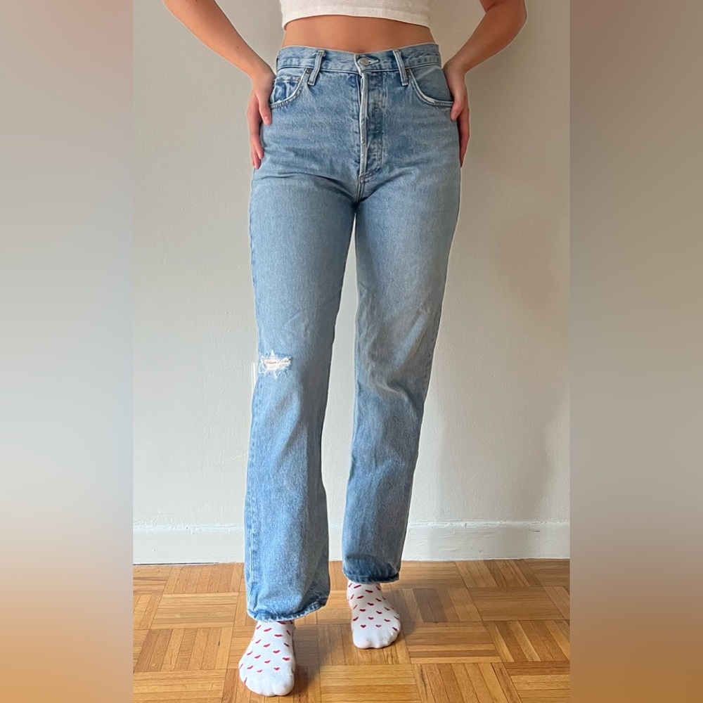 Agolde 90’s Pinch Jeans.